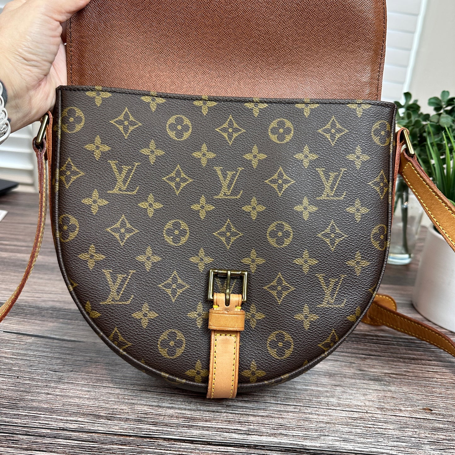 Louis Vuitton Monogram Chantilly GM Crossbody
