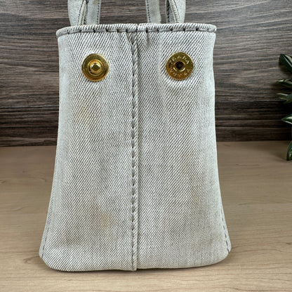 Prada 2-Way Denim Tote Bag