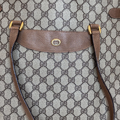 Gucci Beige GG Supreme Monogram Canvas Tote bag