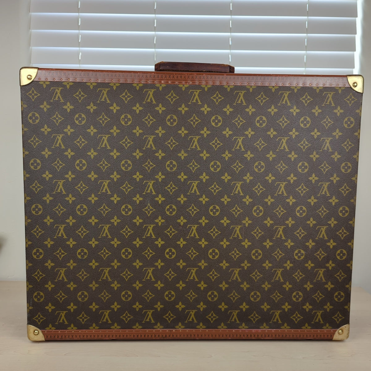 Louis Vuitton Vintage 1960 Monogram Bisten 60 Trunk