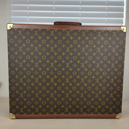 Louis Vuitton Vintage 1960 Monogram Bisten 60 Trunk