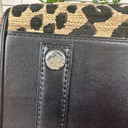 Louis Vuitton Limited Edition Stephen Sprouse Jacquard Velvet Leopard Print Speedy