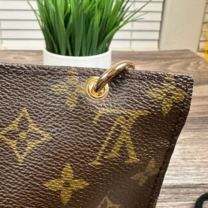 Louis Vuitton Randonnee Pouch Converted to Crossbody Clutch