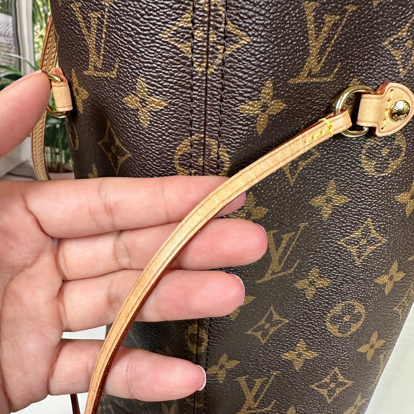 Louis Vuitton Monogram Neverfull MM Cerise
