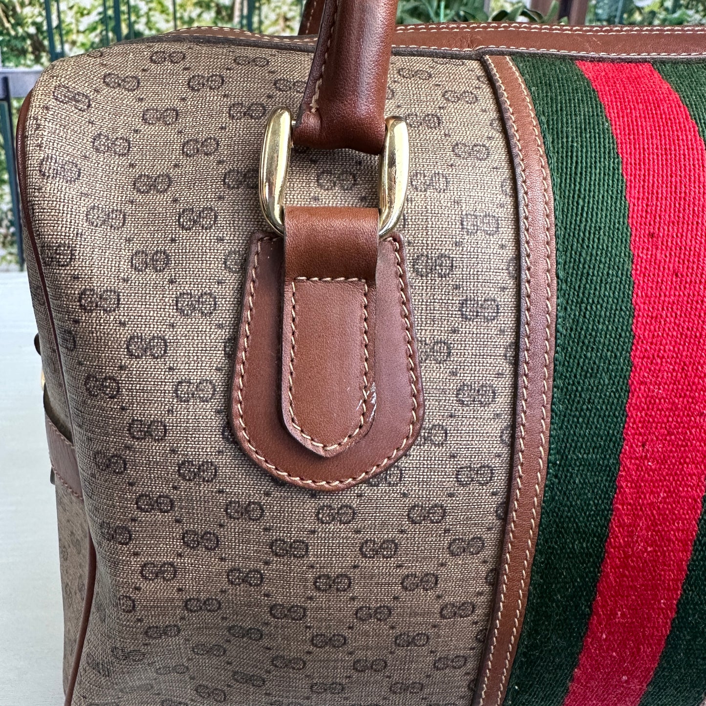 Gucci Vintage Sherryline Boston Bag