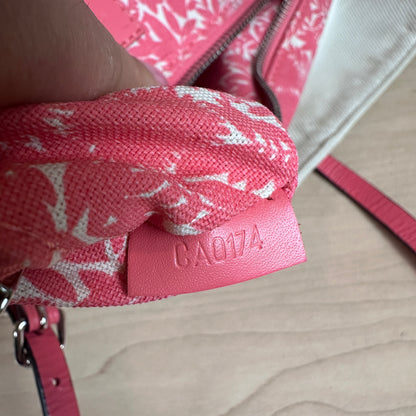 Louis Vuitton Corail Cotton Canvas Articles De Voyage Cabas MM Bag