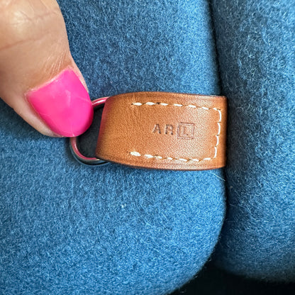 Hermes Blue Karimi MM Tote