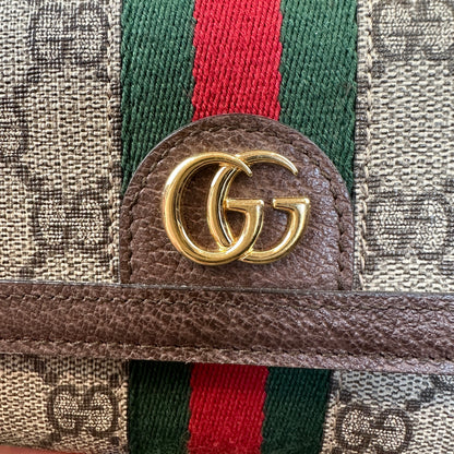 Gucci Ophidia GG Continental Wallet