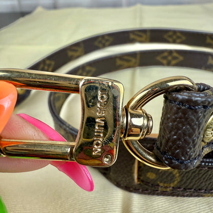 Monogram Canvas Shoulder Strap with Comfort Pad