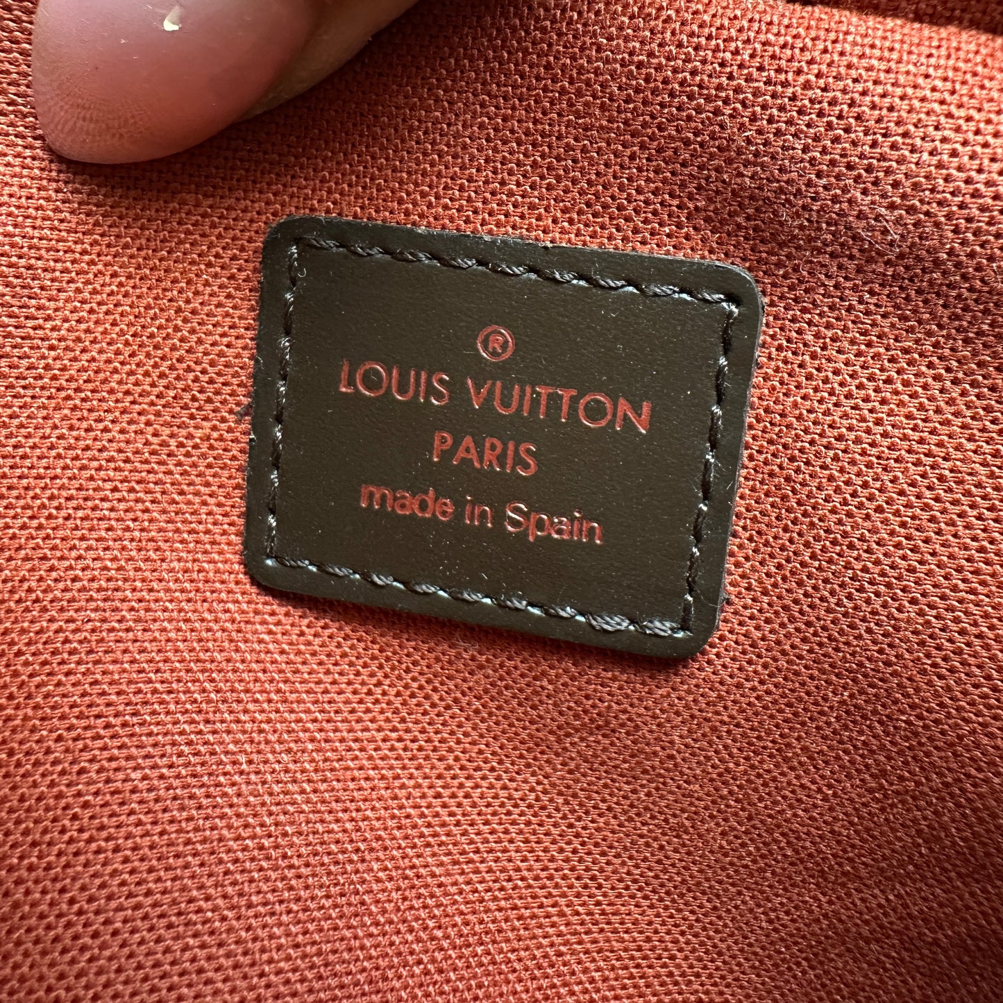Louis Vuitton Geronimos Damier Ebene Sling Bag