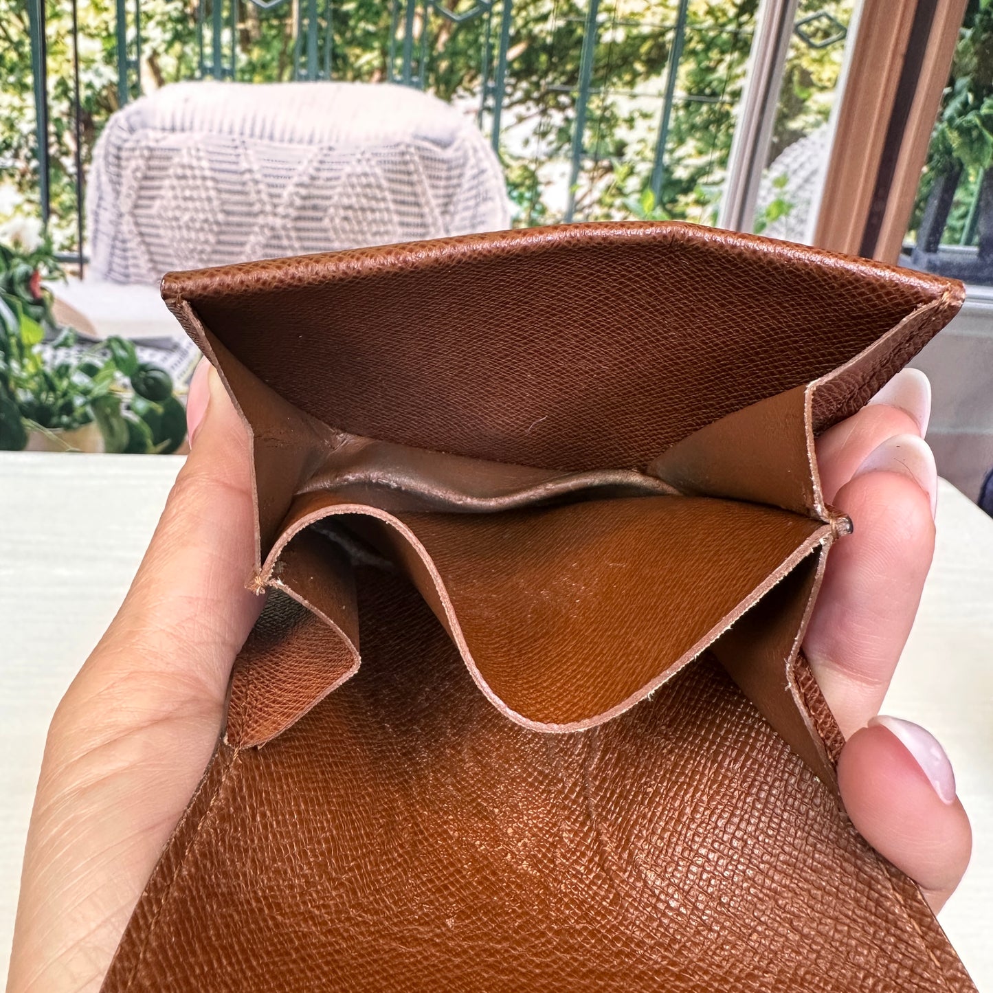 Louis Vuitton Monogram Porte-Monnaie Gousset Change Purse