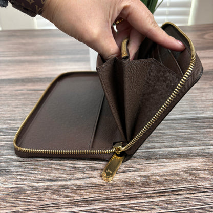 Louis Vuitton XL Zippy Organizer Damier Ebene