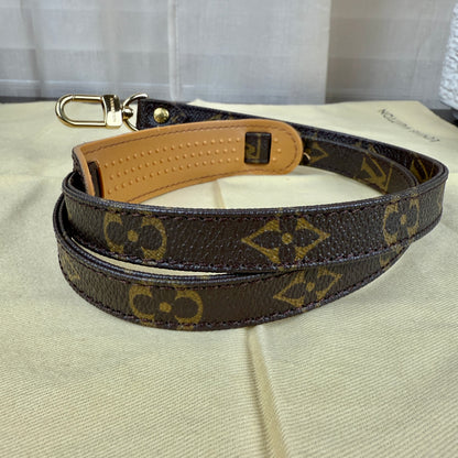 Monogram Canvas Shoulder Strap with Comfort Pad