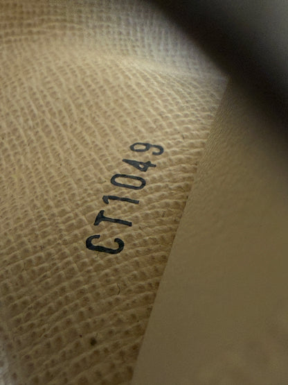 6-Ring Key Holder in Damier Azur