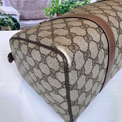Gucci Vintage GG Boston Bag