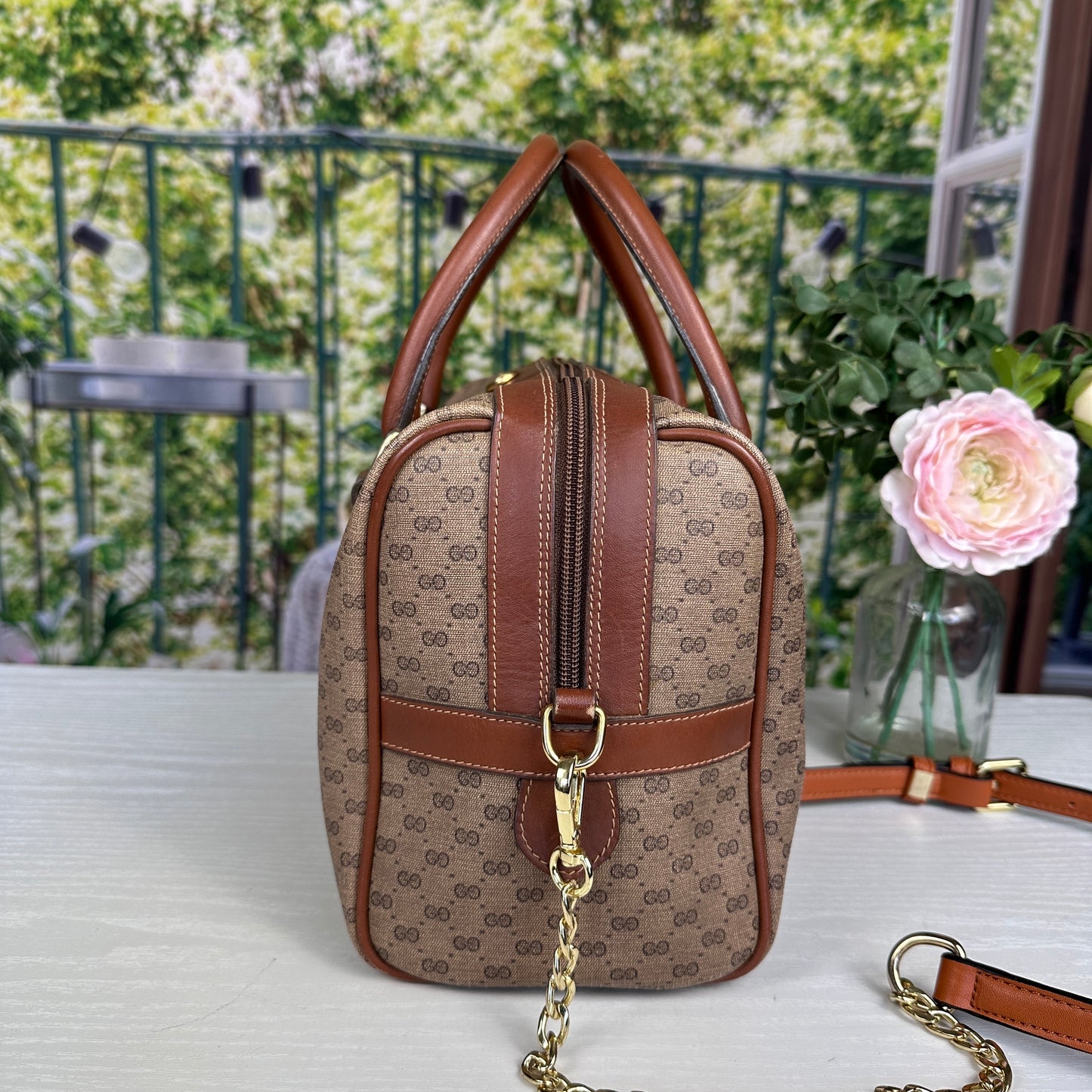 Gucci Vintage Sherryline Boston Bag