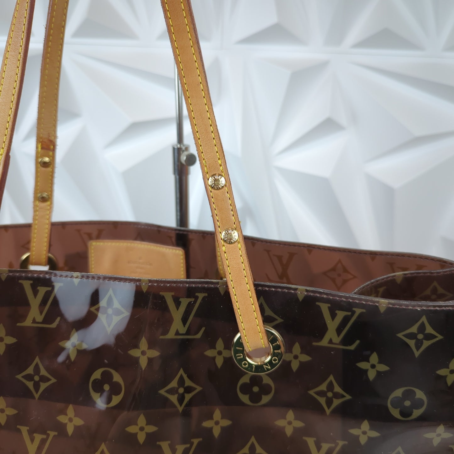 Limited Edition Monogram Vinyl Ambre Cruise Tote Bag