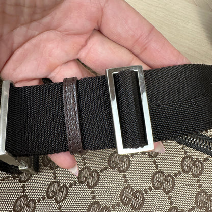 Gucci GG Original Canvas Belt Bag Dark brown