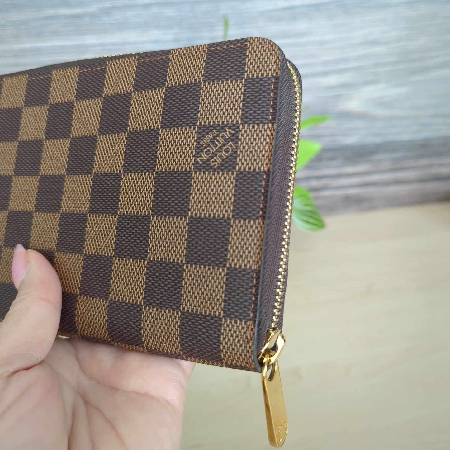 Louis Vuitton XL Zippy Organizer Damier Ebene
