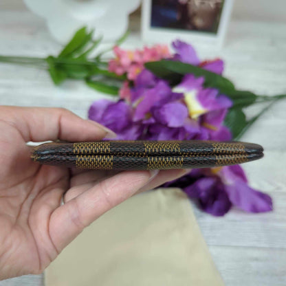 Louis Vuitton Damier Ebene Key Cles Pouch