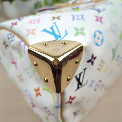 Louis Vuitton Murakami White Multicolor Monogram Speedy 30