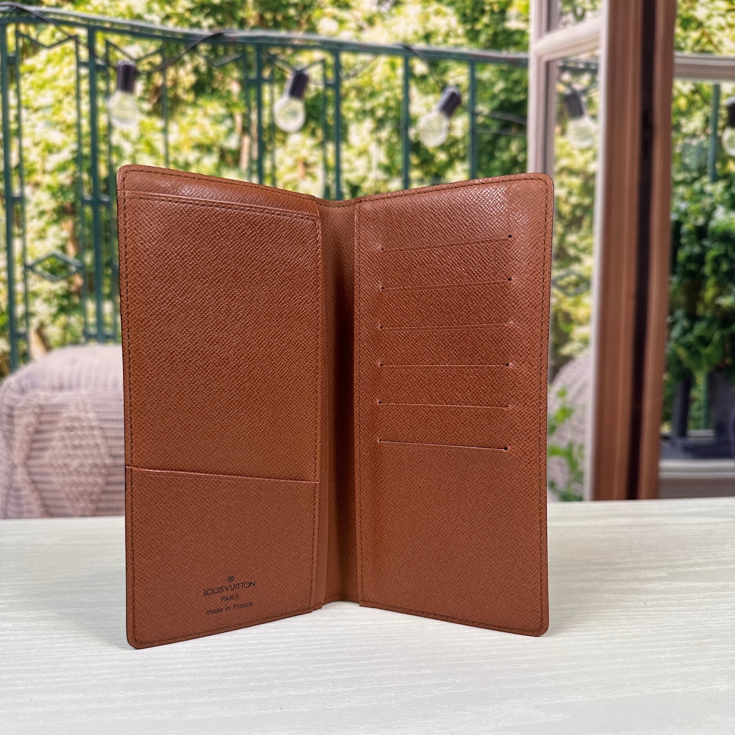 Louis Vuitton Monogram Checkbook Wallet