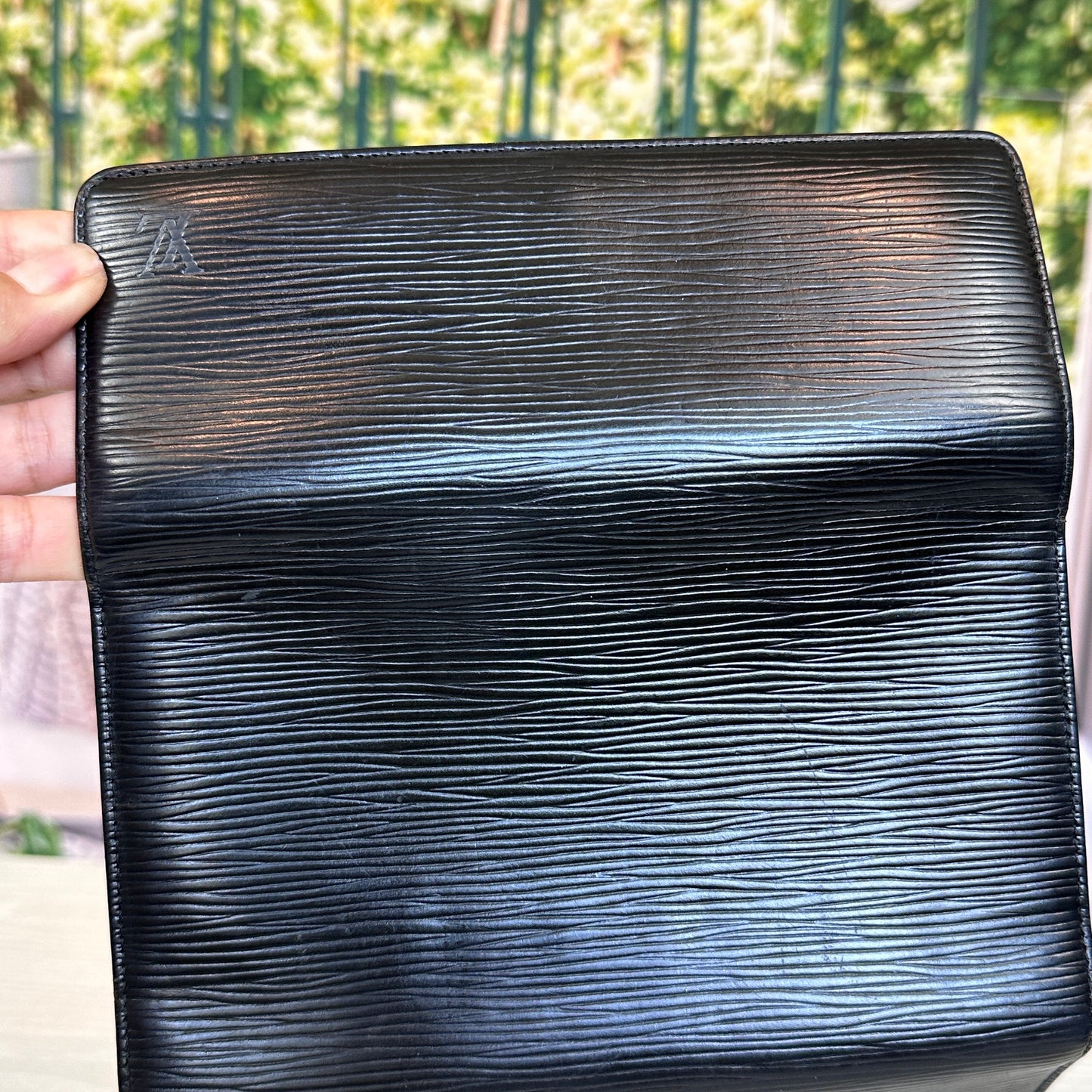 Louis Vuitton Black Epi Porte Tresor International Wallet