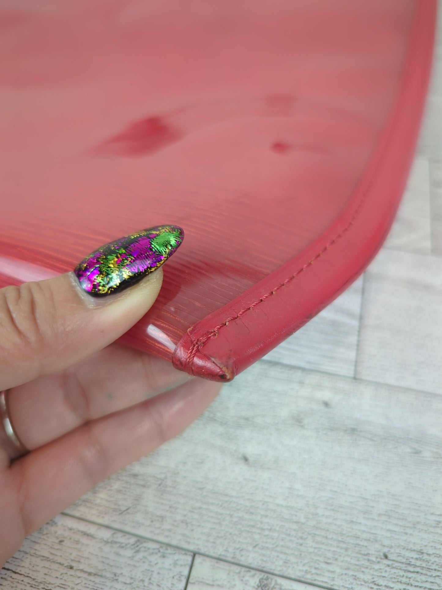 Louis Vuitton Epi Plage Baia Beach Grenadine Red