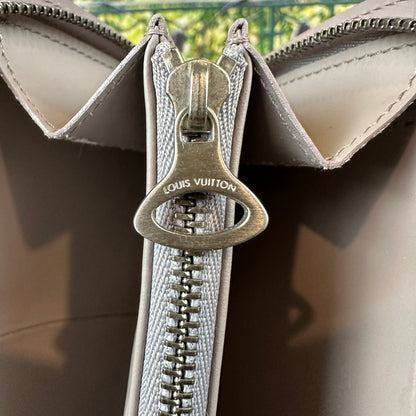 Louis Vuitton Lilac Epi Leather Demi-Lune Zip Wallet