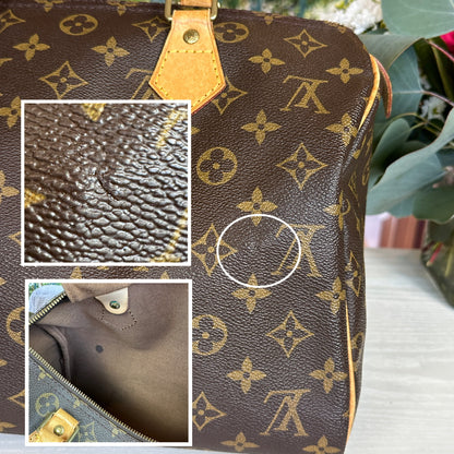 Louis Vuitton Monogram Speedy 30