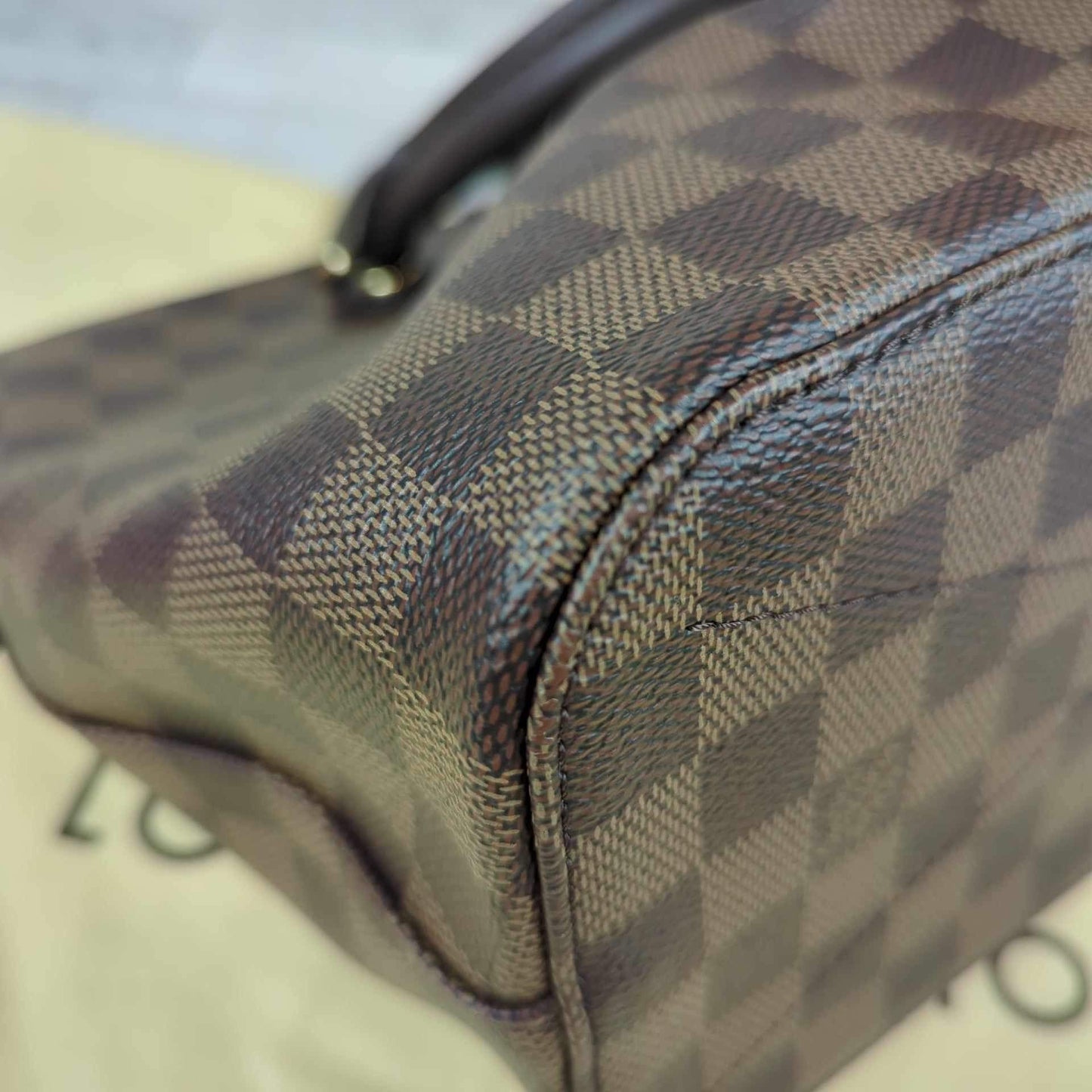 Louis Vuitton Damier Siena PM Two Way Crossbody Bag