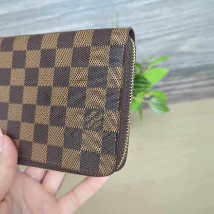 Louis Vuitton XL Zippy Organizer Damier Ebene