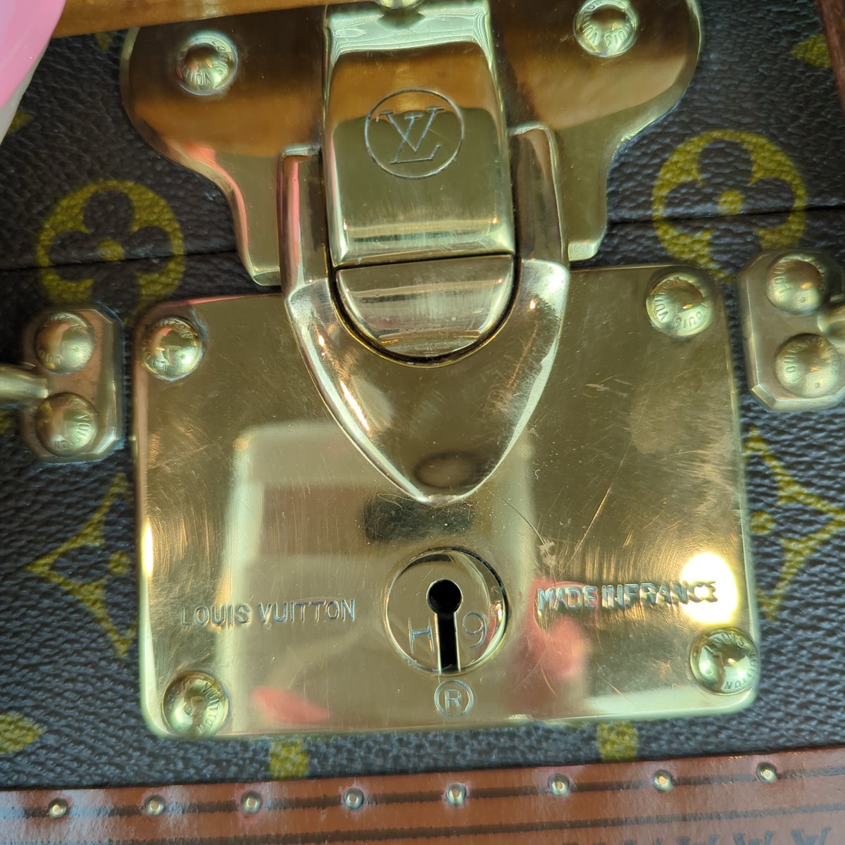 Louis Vuitton Vintage 1960 Monogram Bisten 60 Trunk