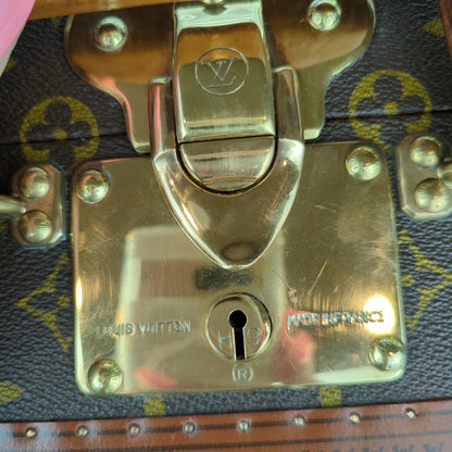 Louis Vuitton Vintage 1960 Monogram Bisten 60 Trunk