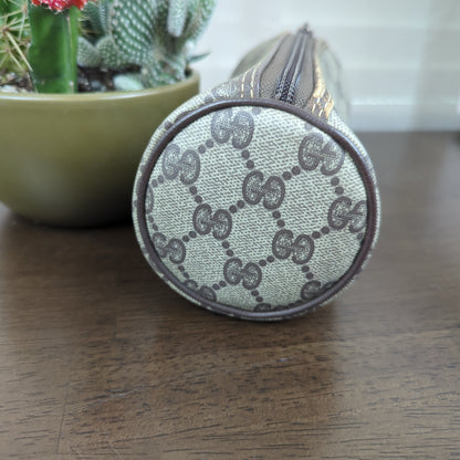 Vintage GG Monogram Cylinder Pouch