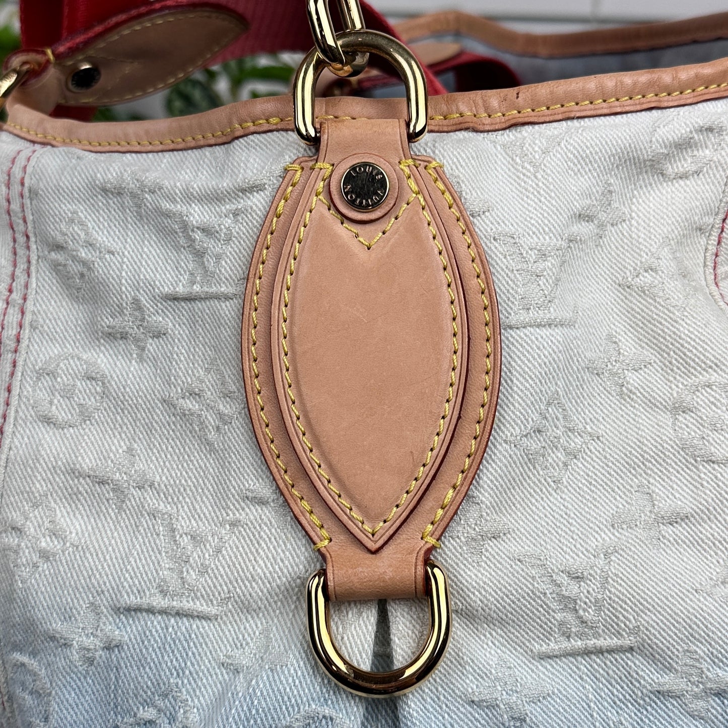 Louis Vuitton Limited Edition Blue Denim Sunlight Bag