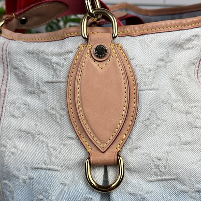 Louis Vuitton Limited Edition Blue Denim Sunlight Bag