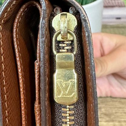 Louis Vuitton Monogram Porte Papiers Zippe Wallet