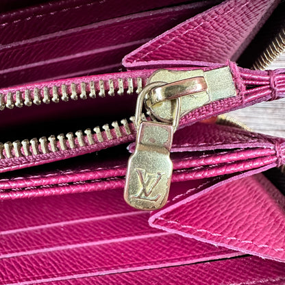 Louis Vuitton Monogram Zippy Wallet Fuchsia
