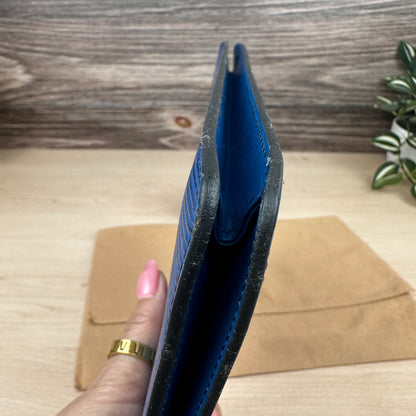 Louis Vuitton Toledo Blue Epi Leather Montaigne Clutch