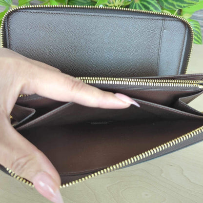 Louis Vuitton XL Zippy Organizer Damier Ebene