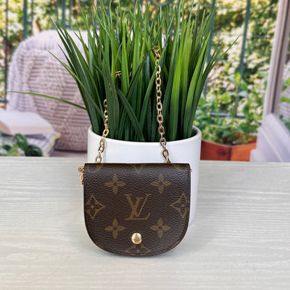 Louis Vuitton Monogram Porte-Monnaie Gousset Change Purse