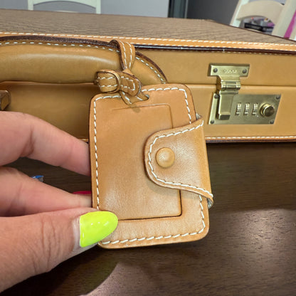 Beige/Brown Micro GG Hard Briefcase