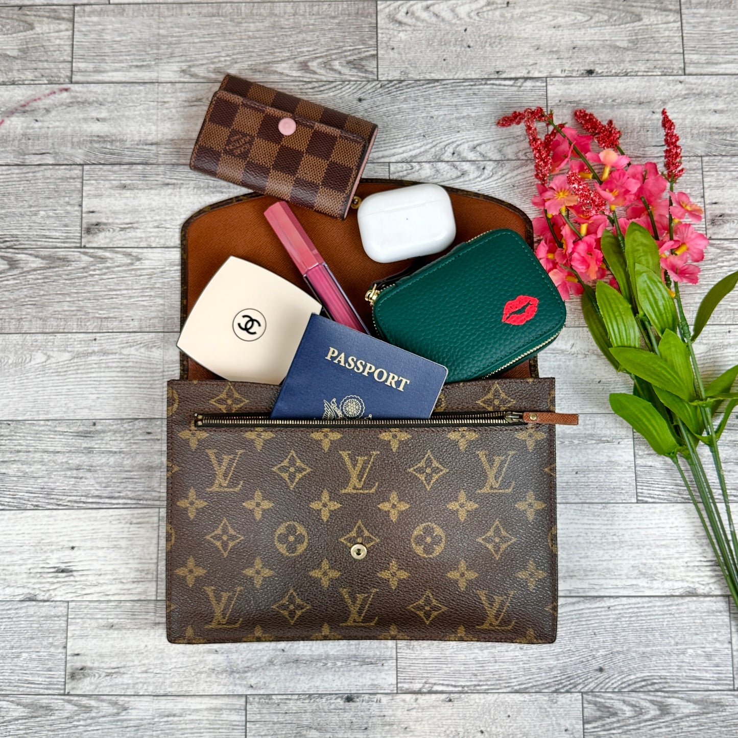 Louis Vuitton Vintage Rabat 23 Clutch