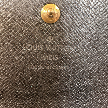 Louis Vuitton Black Epi Porte Tresor International Wallet