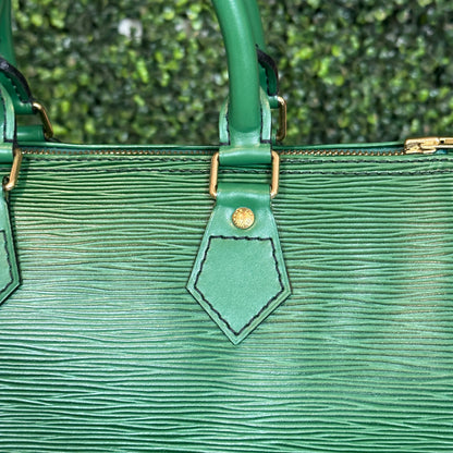 Louis Vuitton Speedy 25 Borneo Green Epi Leather