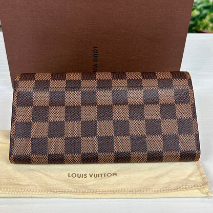 Louis Vuitton Damier Sarah Wallet New Model