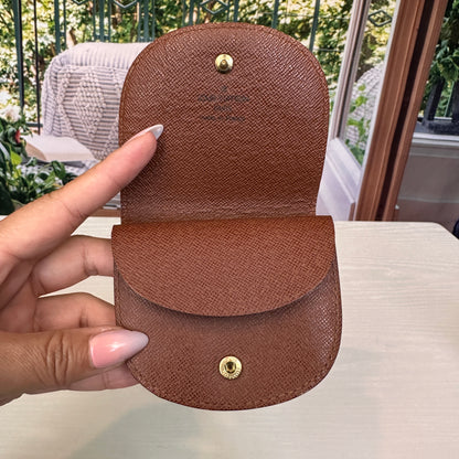 Louis Vuitton Monogram Porte-Monnaie Gousset Change Purse