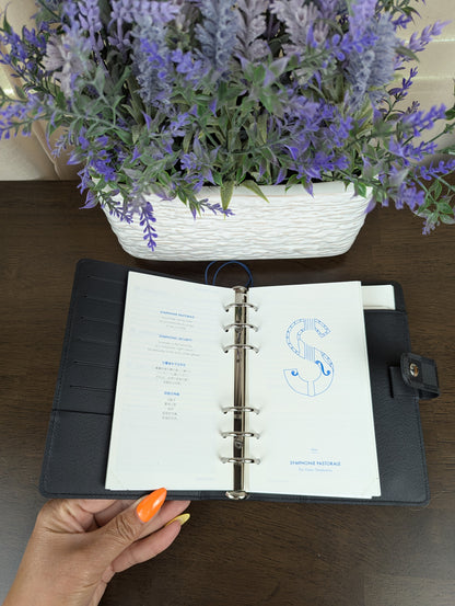 Damier Graphite Medium Ring Agenda