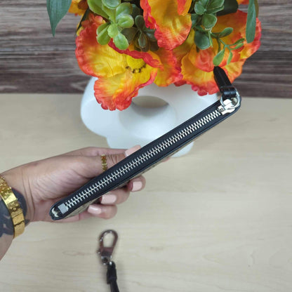Gucci GG Supreme Bee Print Wrist Pouch